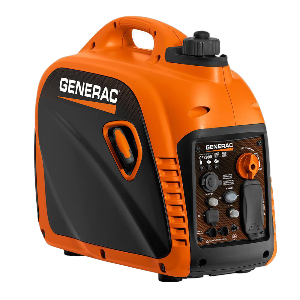 Generac GP2200i 7117 1600W/2200W Gas Inverter Generator Manufacturer RFB