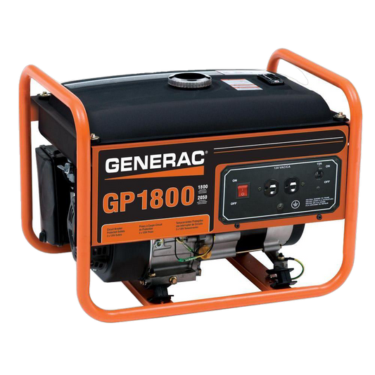 Generac GP1800 1800W/2050W Gas Generator New