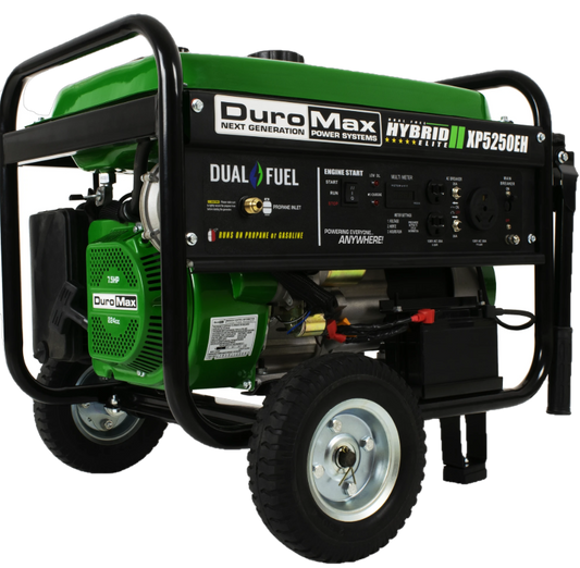 DuroMax XP5250EH 4200W/5250W Dual Fuel Electric Start Generator New