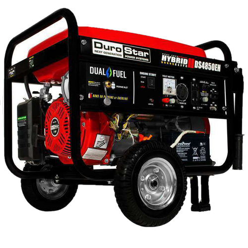 DuroStar DS4850EH 3850W/4850W Dual Fuel Electric Start Generator New