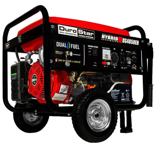 DuroStar DS4850EH 3850W/4850W Dual Fuel Electric Start Generator New