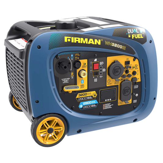 Firman WH02942F 2900W/3200W Dual Fuel Electric Start Inverter Generator Manufacturer RFB